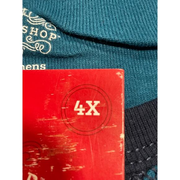 NWT Wonderland Black Joy Pajamas Set Womens 4X Blue Christmas Holiday Matching - Picture 6 of 7